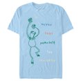 thumbnail image 1 of Men's The Muppets Kermit Serious Dance Graphic Tee Light Blue Small, 1 of 4