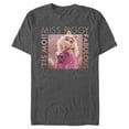 thumbnail image 1 of Men's The Muppets Miss Piggy Fabulous  Graphic Tee Charcoal X Large, 1 of 5