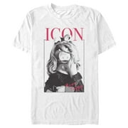 Men's The Muppets Miss Piggy Icon Graphic Tee White X Large