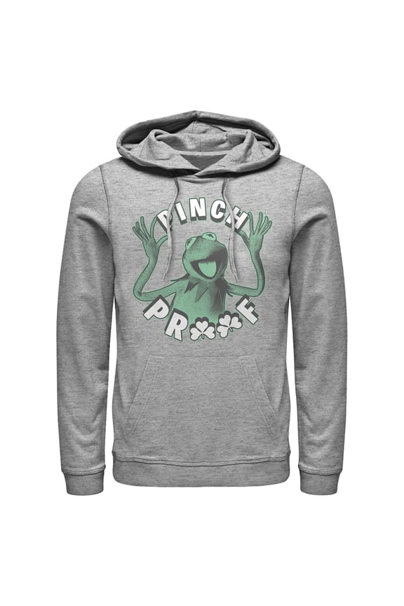 Men's The Muppets Pinch Proof Pull Over Hoodie Athletic Heather Large