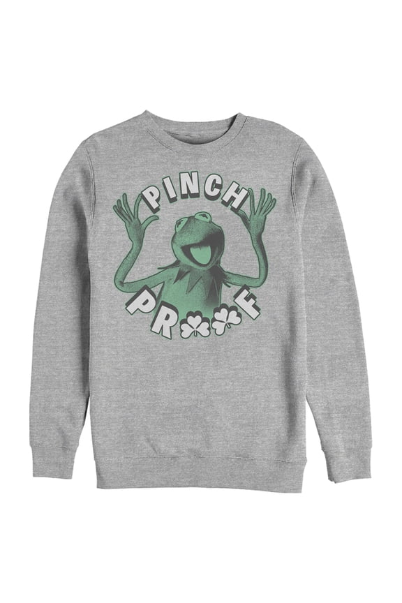 Men's The Muppets Pinch Proof Sweatshirt Athletic Heather X Large