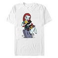 thumbnail image 1 of Men's The Nightmare Before Christmas Cartoon Sally Graphic Tee White Small, 1 of 5