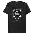 thumbnail image 1 of Men's The Nightmare Before Christmas Celestial Jack Graphic Tee Black X Large, 1 of 5