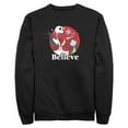 thumbnail image 1 of Men's The Nightmare Before Christmas Christmas Believe Jack and Sally  Sweatshirt, 1 of 4