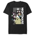 thumbnail image 1 of Men's The Nightmare Before Christmas Halloween Group Shot Graphic Tee Black 2X Large, 1 of 5