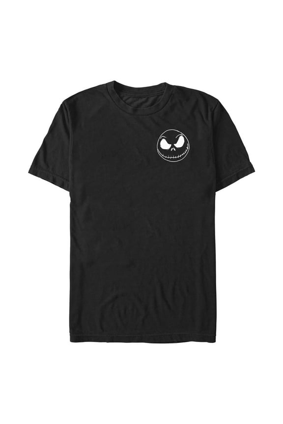 Men's The Nightmare Before Christmas Halloween Jack Pocket Scribble Graphic T-Shirt