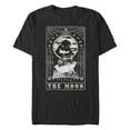 thumbnail image 1 of Men's The Nightmare Before Christmas Halloween Oogie Boogie and his Boys Moon Tarot Card Graphic T-Shirt, 1 of 4