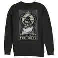 thumbnail image 1 of Men's The Nightmare Before Christmas Halloween Oogie Boogie and his Boys Moon Tarot Card Sweatshirt Black 2X Large, 1 of 4