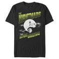 thumbnail image 1 of Men's The Nightmare Before Christmas Halloween Retro Logo Graphic Tee, 1 of 5