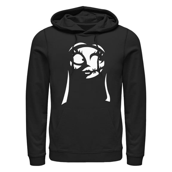 Men's The Nightmare Before Christmas Halloween Sally Shadow For Her  Pull Over Hoodie