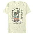 thumbnail image 1 of Men's The Nightmare Before Christmas Halloween Town National Park Graphic Tee Beige Medium, 1 of 4