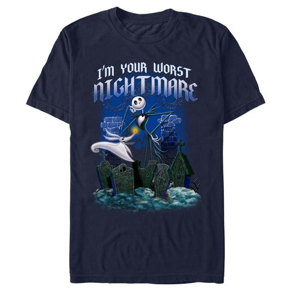 Men's The Nightmare Before Christmas I'm Your Worst Jack  Graphic T-Shirt