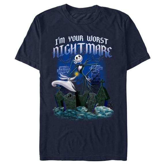 Men's The Nightmare Before Christmas I'm Your Worst Jack Graphic T-Shirt