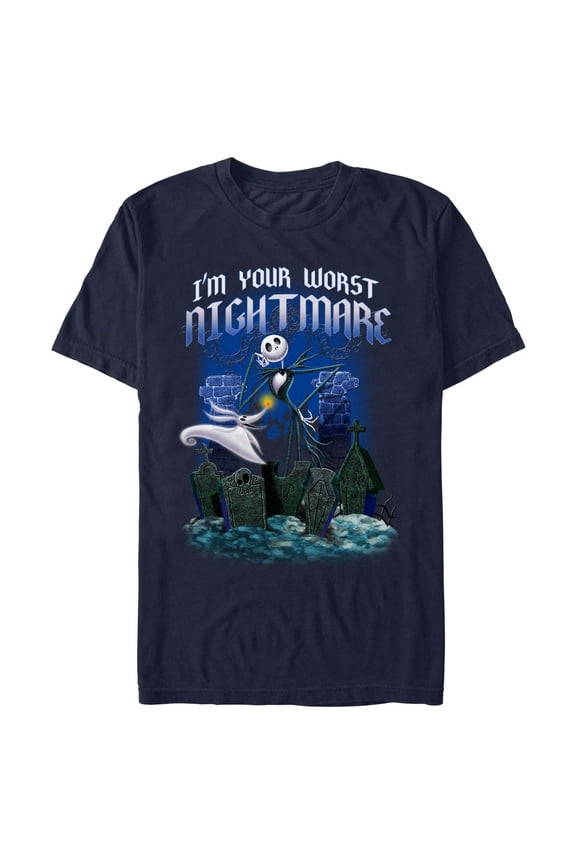 Men's The Nightmare Before Christmas I'm Your Worst Jack Graphic T-Shirt