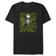 thumbnail image 1 of Men's The Nightmare Before Christmas Jack Character Silhouettes Graphic Tee Black Small, 1 of 5