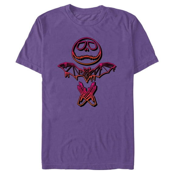 Men's The Nightmare Before Christmas Jack Gradient Pose Graphic T-Shirt