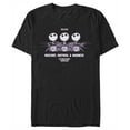 thumbnail image 1 of Men's The Nightmare Before Christmas Jack Mischief, Mayhem, & Madness Graphic Tee Black 3X Large, 1 of 5