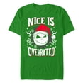 thumbnail image 1 of Men's The Nightmare Before Christmas Jack Nice Is Overrated Graphic T-Shirt, 1 of 5