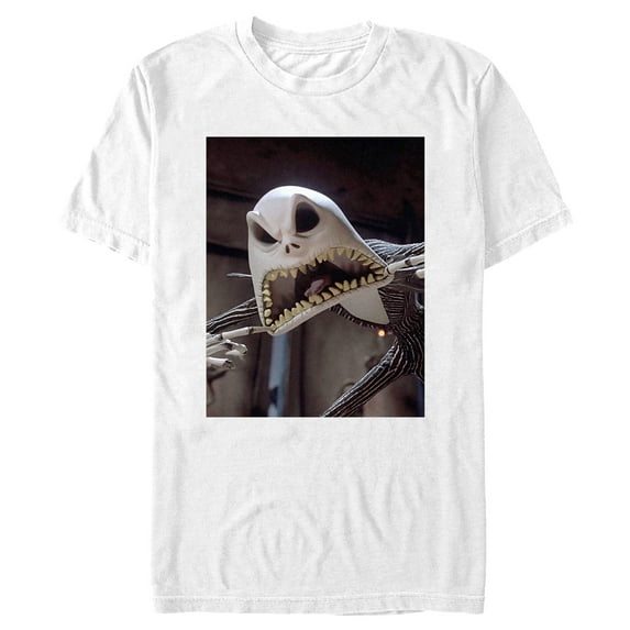 Men's The Nightmare Before Christmas Jack Scary Face Scene Graphic T-Shirt