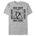 thumbnail image 1 of Men's The Nightmare Before Christmas Jack Skellington Bone Daddy  Graphic Tee Athletic Heather Small, 1 of 5