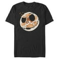 thumbnail image 1 of Men's The Nightmare Before Christmas Jack Skellington Halloween Scene  Graphic Tee Black Small, 1 of 5