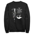 thumbnail image 1 of Men's The Nightmare Before Christmas Jack Skellington Sandy Claws Logo  Sweatshirt, 1 of 4