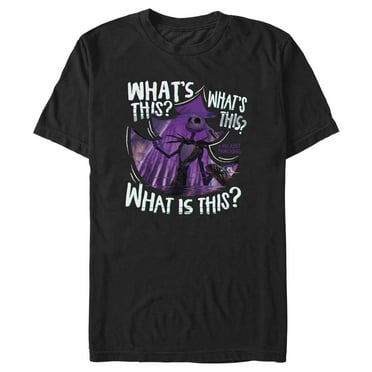 Men's The Nightmare Before Christmas Jack Skellington What's This?  Graphic Tee Black X Large