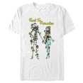 thumbnail image 1 of Men's The Nightmare Before Christmas Jack and Sally Rest in Paradise Graphic Tee White X Large, 1 of 5