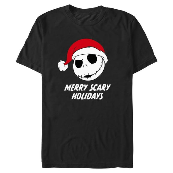 Men's The Nightmare Before Christmas Merry Scary Holidays  Graphic T-Shirt