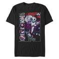 thumbnail image 1 of Men's The Nightmare Before Christmas Santa Jack Christmas Comic  Graphic T-Shirt, 1 of 4
