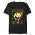 thumbnail image 1 of Men's The Nightmare Before Christmas Santa Jack Ugly Christmas Sweater Print  Graphic T-Shirt, 1 of 5
