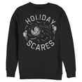 thumbnail image 1 of Men's The Nightmare Before Christmas Scary Teddy Holiday Scares  Sweatshirt Black 2X Large, 1 of 4