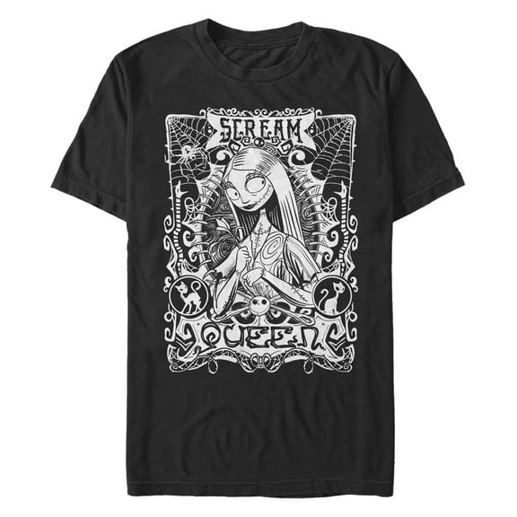 Men's The Nightmare Before Christmas Scream Queen Sally Graphic T-Shirt