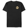 thumbnail image 1 of Men's The Nightmare Before Christmas Small Jack Skellington Face  Graphic T-Shirt, 1 of 5
