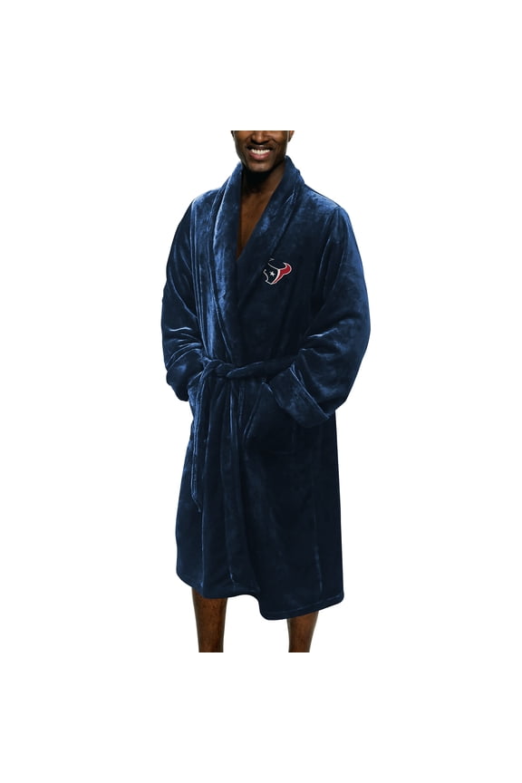 Men's The Northwest Group Navy Houston Texans Silk Touch Robe