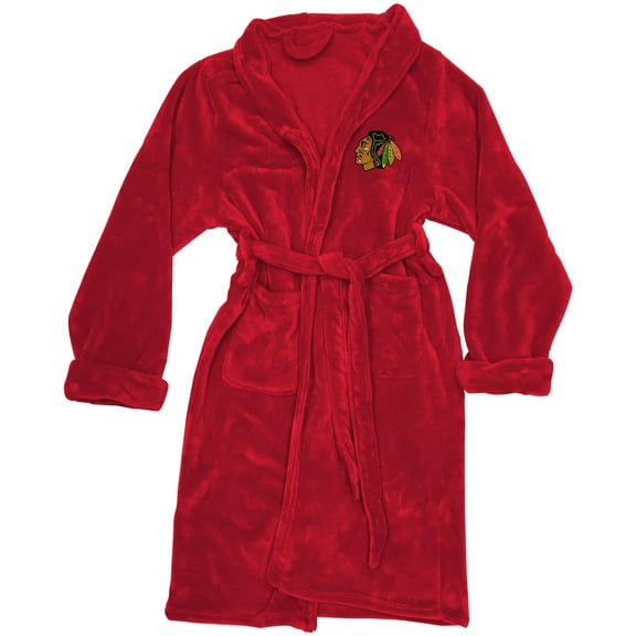 Men's The Northwest Company Red Chicago Blackhawks Silk Touch Bath Robe