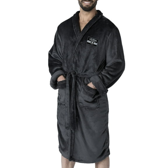 Men's The Northwest Group Black Las Vegas Raiders Bathrobe