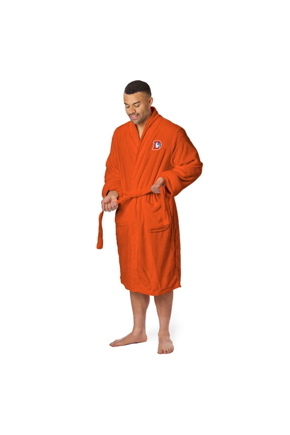Men's The Northwest Group Orange Denver Broncos Retro Logo Silk Touch Robe