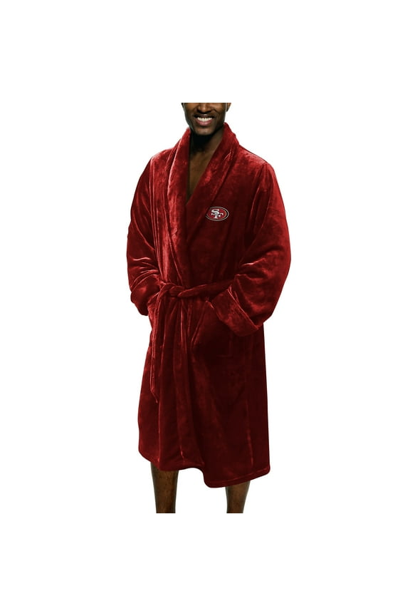 Men's The Northwest Group Scarlet San Francisco 49ers Silk Touch Robe