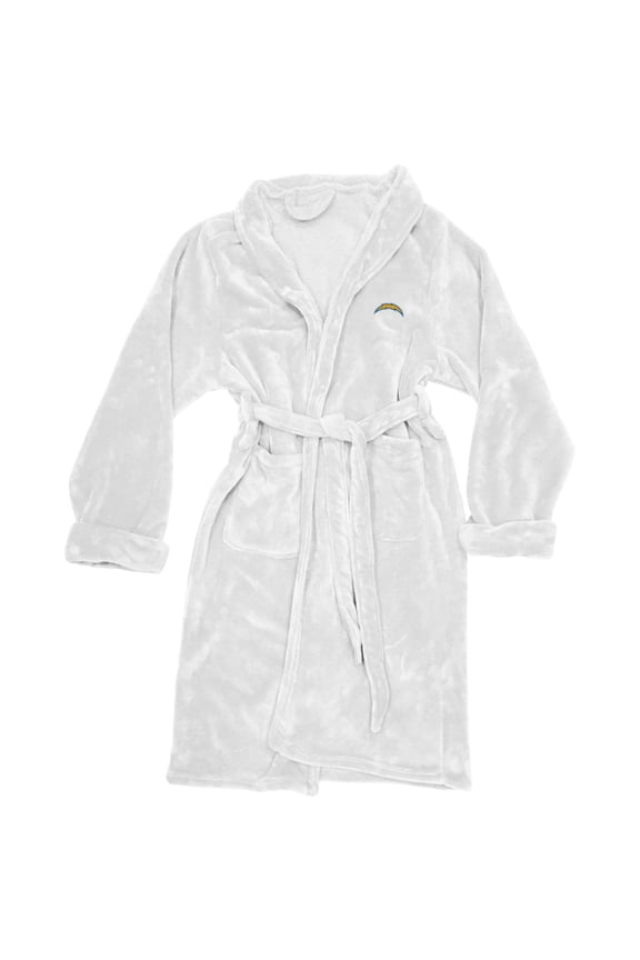 Men's The Northwest Group White Los Angeles Chargers Silk Touch Robe