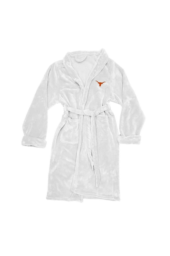Men's The Northwest Group White Texas Longhorns Silk Touch Bath Robe