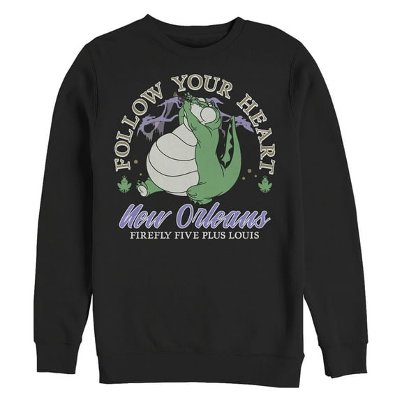 Men's The Princess and the Frog Firefly Five Plus Louis Sweatshirt