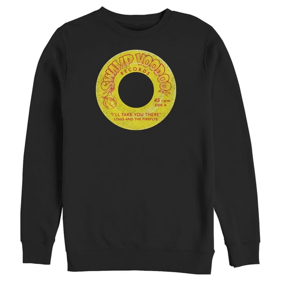 Men's The Princess and the Frog Swamp Voodoo Records  Sweatshirt