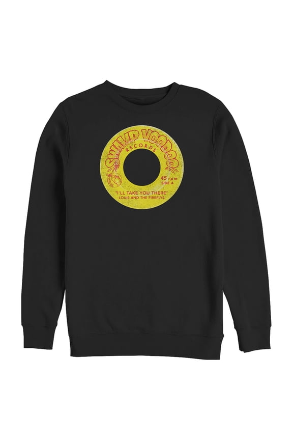 Men's The Princess and the Frog Swamp Voodoo Records  Sweatshirt