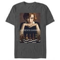 thumbnail image 1 of Men's The Queen's Gambit Beth Harmon Poster  Graphic Tee Charcoal Heather 2X Large, 1 of 5