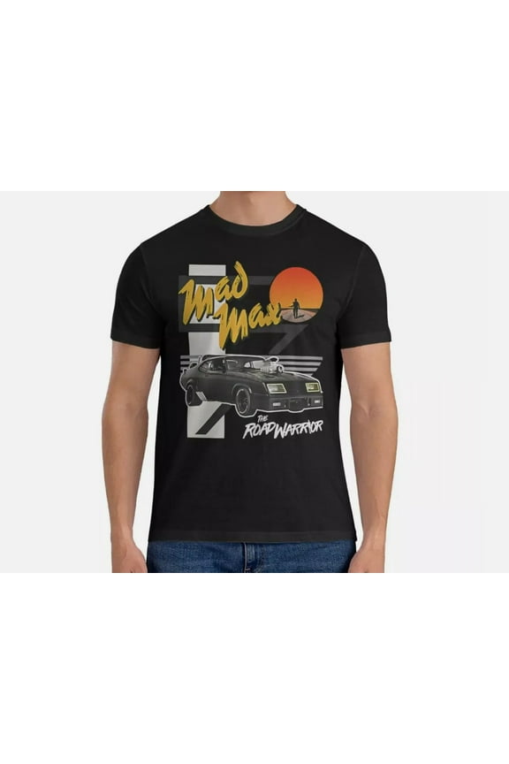 Men's The Road Warrior V8 Interceptor T Shirt Mad Max Cotton Clothing Humor Shor