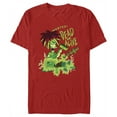 thumbnail image 1 of Men's The Simpsons Bart and Sideshow Bob Wanted! Dead or Alive Graphic Tee Red X Large, 1 of 5