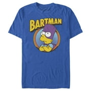 Mens The Simpsons Bartman Graphic Tee Royal Blue X Large