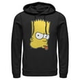 thumbnail image 1 of Men's The Simpsons Brat Bart  Pull Over Hoodie Black Small, 1 of 4