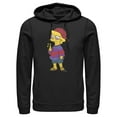 thumbnail image 1 of Men's The Simpsons Cool Lisa  Pull Over Hoodie Black 2X Large, 1 of 4